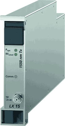 LX15 S 1001 - 1550nm оптический передатчик с внутренней модуляцией 10 dBm (10mW), SBS 21 dBm, 15 km