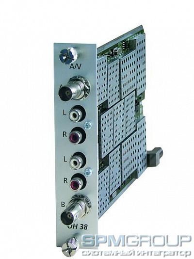  WISI OH38. Модуль двухканального аналогового модулятора.